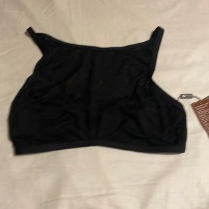 Moontide High Neck Mesh Bikini Top